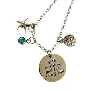 Salt In The Air And Sand In My Hair Chain Necklace